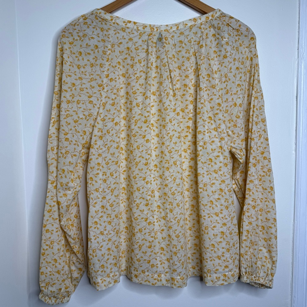 Universal Thread Lightweight Flowy Peasant Blouse… - image 5